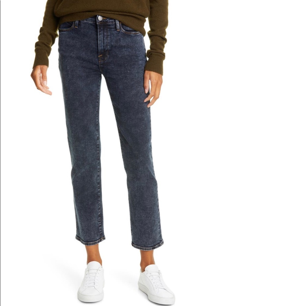 Frame Le High Straight Denim